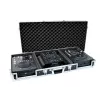 Flightcase Roadinger 30125346 DJ-kontrolleri vaneri musta hopea