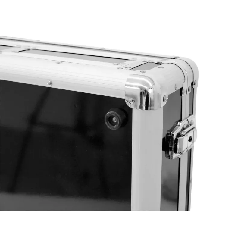 Flightcase Roadinger 30125346 DJ-kontrolleri vaneri musta hopea