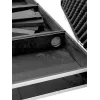 Hardcase Roadinger 30125342 DJ-kontrollerille vaneri musta hopea