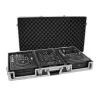 Hardcase Roadinger 30125342 DJ-kontrollerille vaneri musta hopea