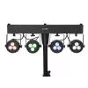 Kiskospotti Eurolite 42109606 LED sisäkäyttöön pyöreä musta