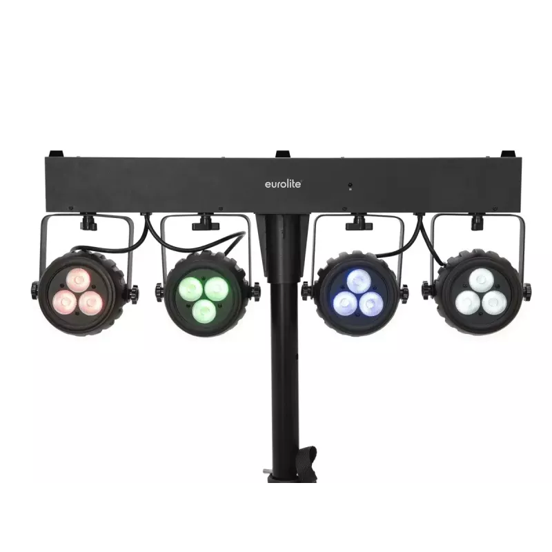 Kiskospotti Eurolite 42109606 LED sisäkäyttöön pyöreä musta
