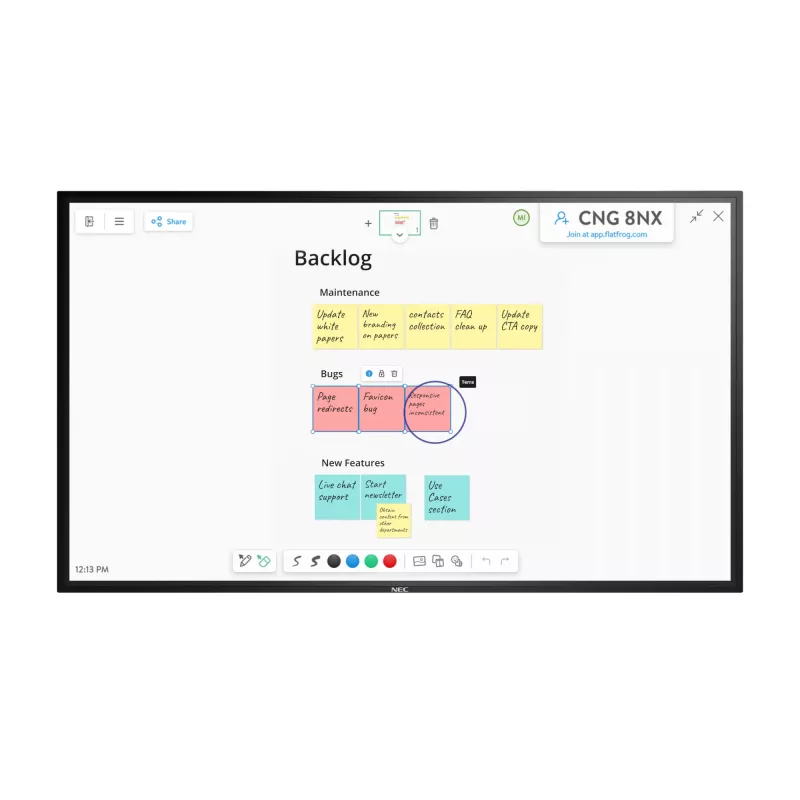 NEC MultiSync M861 IGB Digital Signage -näyttö 2,18 m (86 inch) LCD 500 cd/m² 4K Ultra HD musta kosketusnäyttö 24/7