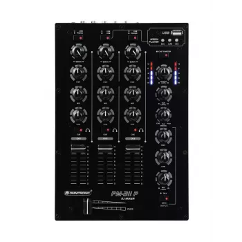 Audiomikseri Omnitronic 10006879 3 kanavaa 20 - 20000 Hz musta