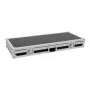 Flightcase Roadinger 31005055 koivu musta 10,9 kg