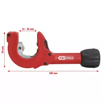Manuaalinen putkileikkuri KS Tools 104.5050 paino 1,03 kg