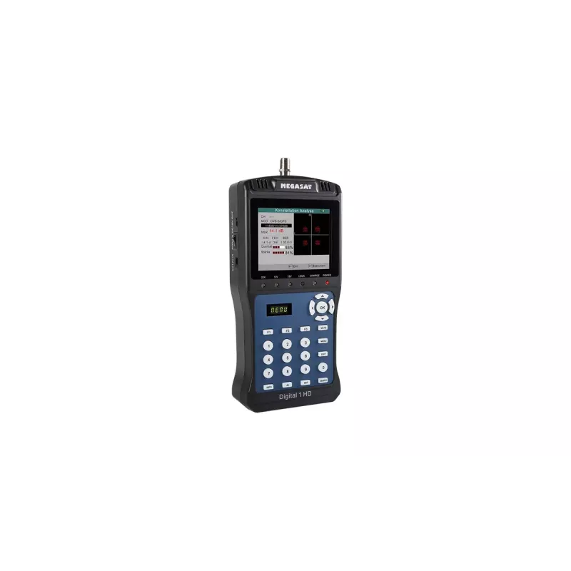 Megasat Digital 1 HD satelliittisignaalin mittari