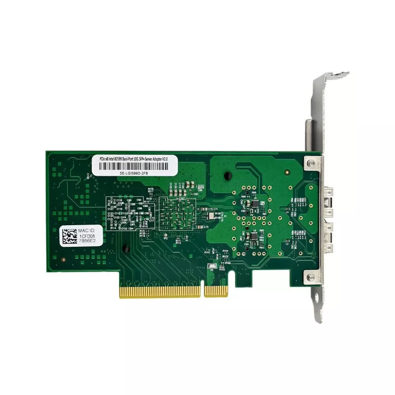 MicroConnect X520-DA2 verkkokortti PCIe x8 SFP+ – kahden portin 10GbE-palvelinsovitin