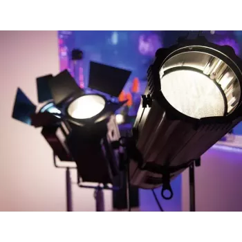 Diskostroboskooppi Eurolite THA-250F musta LED 200W DMX