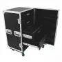 Flightcase Roadinger 30126428 vaneri musta hopea 59,4 kg