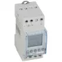 Legrand 412654 AlphaRex D21 digitaalinen astronominen kellokytkin, 1-kanavainen, 230 V AC, 2 moduulia