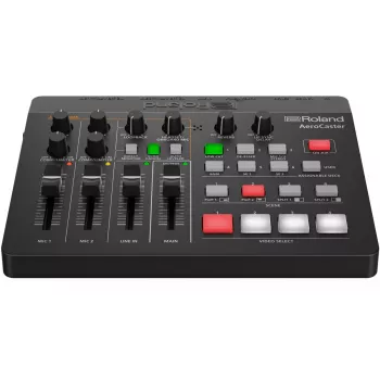 Audioliitäntä Roland AeroCaster musta 24 bit 48 kHz Phantom Power 48 V