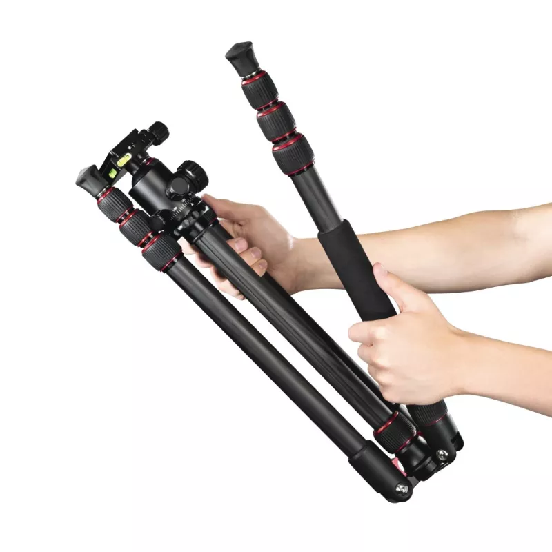 Hama Ramble II Duo Carbon jalusta älypuhelin/digikamera 4 jalkaa 8 kg kantavuus