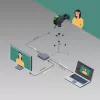 ACT USB-C -videokaappauskortti, HDMI 4K@60Hz läpivienti, 4K@30Hz tallennus