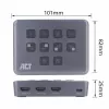 ACT Dual HDMI -tulo USB-C-videoswitch 60Hz harmaa