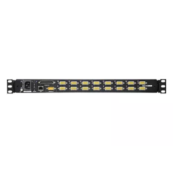 ATEN 16-porttinen 17 tuuman LCD KVM -kytkin IP:n yli (USB - PS/2 VGA) USB-oheisliitännällä