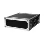 Flightcase Roadinger 30109784 vaneri musta hopea 9,4 kg
