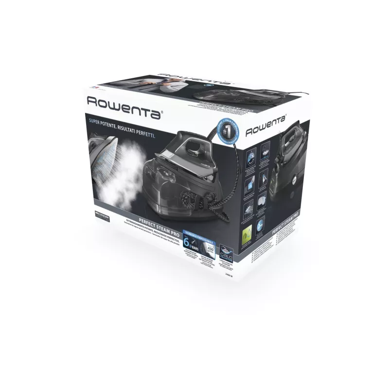 Rowenta DG8622 2400 W 1,1 L Microsteam 400 HD Laser-silityspohja harmaa