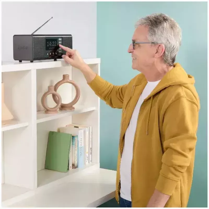 Henkilöradio Hama DR2002BT digitaaliviritin DAB DAB+ FM 10W