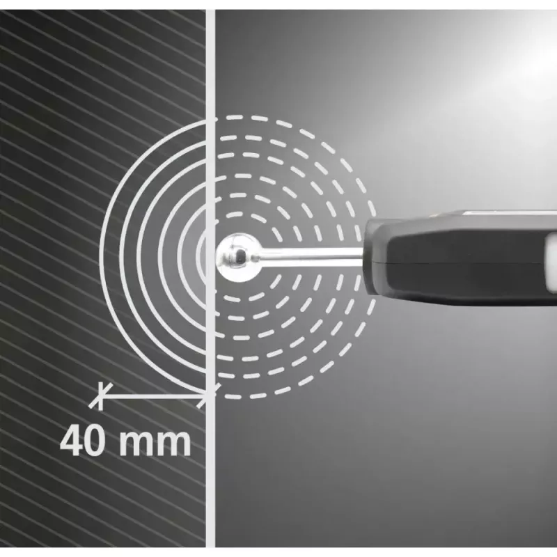 Laserliner MultiWet-Finder Plus elektroninen kosteusmittari musta valkoinen digitaalinäyttö