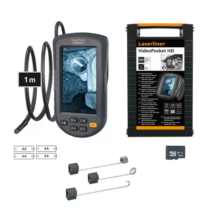 Tarkastuskamera Laserliner VideoPocket HD 5 mm IP67