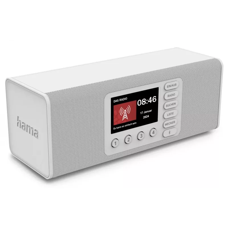 Henkilöradio Hama DR2002 DAB DAB+ FM 10W TFT-näyttö