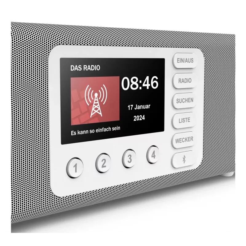 Henkilöradio Hama DR2002 DAB DAB+ FM 10W TFT-näyttö