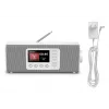 Henkilöradio Hama DR2002 DAB DAB+ FM 10W TFT-näyttö
