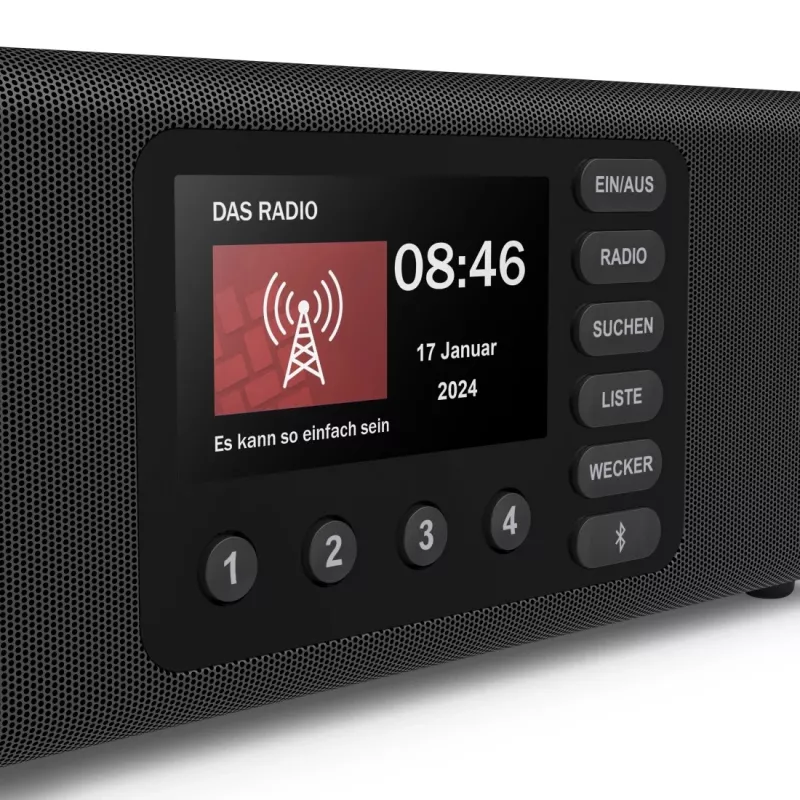 Henkilöradio Hama DR2002 digitaaliviritin DAB DAB+ FM 10W