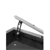 Flightcase Roadinger 3011157D musta hopea