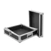 Flightcase Roadinger 3011157D musta hopea