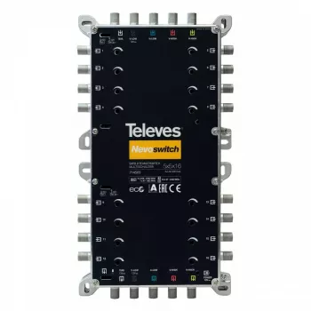 Satelliittimultikytkin Televes 714505 5 tuloa 16 lähtöä