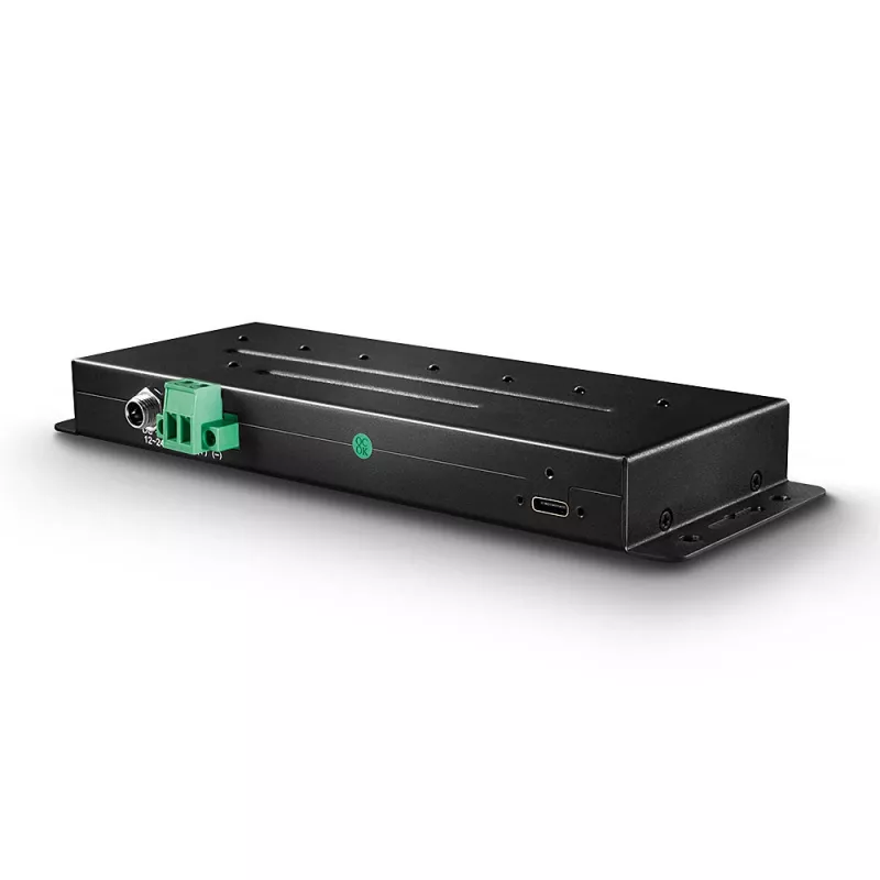 Lindy 7 portin USB 3.2 Gen 2 -metallikeskitin