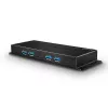 Lindy 7 portin USB 3.2 Gen 2 -metallikeskitin