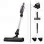 Rowenta RH1129 2-in-1-varsi-imuri akku kuiva pussiton 0,4 L 100 W violetti, alumiini