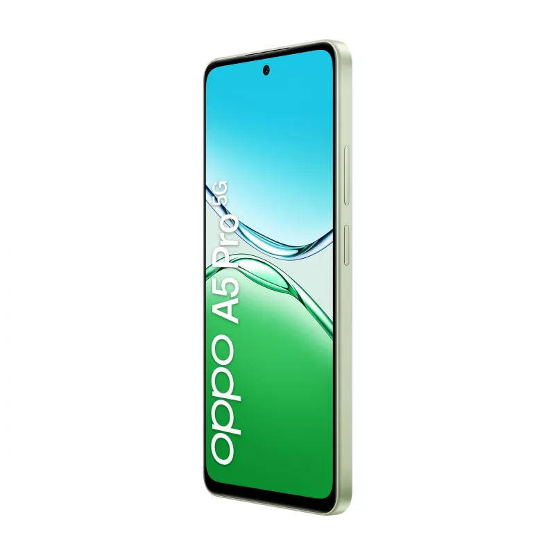 OPPO A5 Pro 5G 16,9 cm (6,67 tuumaa) Dual SIM Android 15 USB Type-C 8 GB 256 GB 5800 mAh vihreä, Olive
