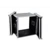Flightcase Roadinger 30107270 MDF musta hopea 10,6 kg