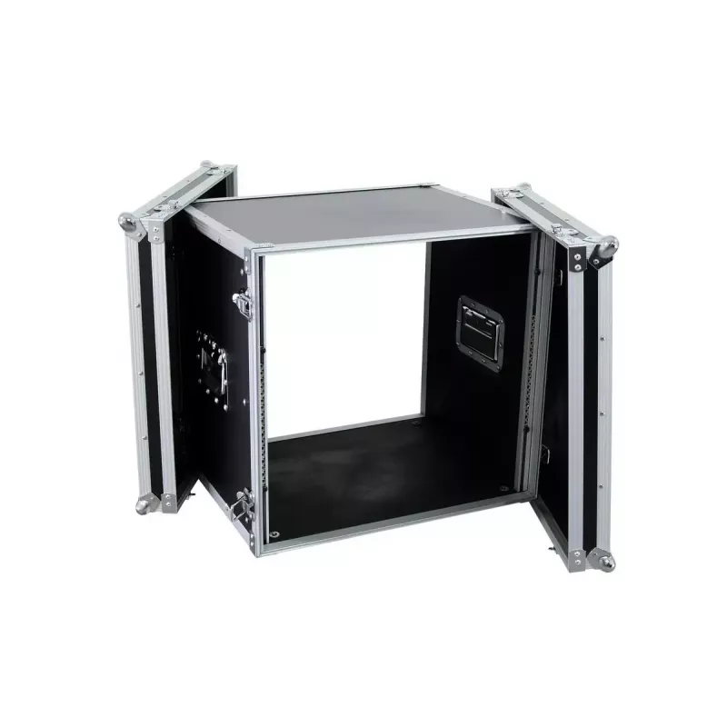 Flightcase Roadinger 30107270 MDF musta hopea 10,6 kg