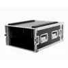 Flightcase Roadinger 30109787 vaneri musta hopea 13,4 kg