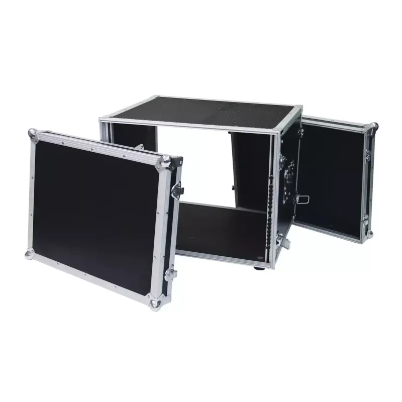 Flightcase Roadinger 30107260 MDF musta hopea 9,7 kg