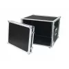 Flightcase Roadinger 30107260 MDF musta hopea 9,7 kg