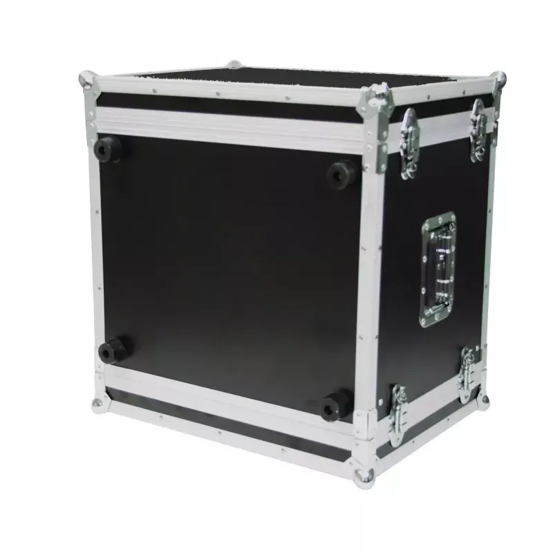 Flightcase Roadinger 30107260 MDF musta hopea 9,7 kg
