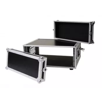 Flightcase Roadinger 30107220 MDF musta hopea 6,8 kg
