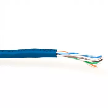 Kaapeli ACT CAT5E U/UTP PVC massiivinen sininen 305 m