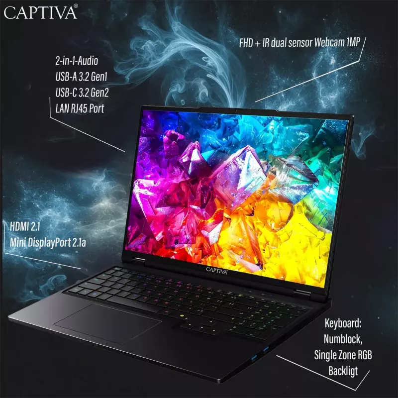 Kannettava CAPTIVA 92041 16
