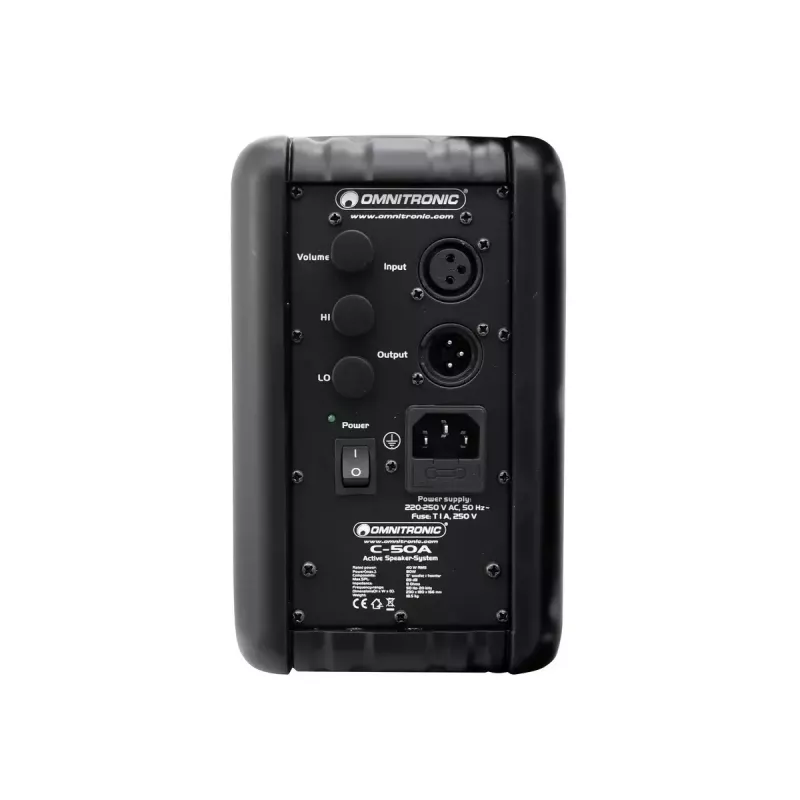 2-tiekaiutin Omnitronic 11036716 50 W