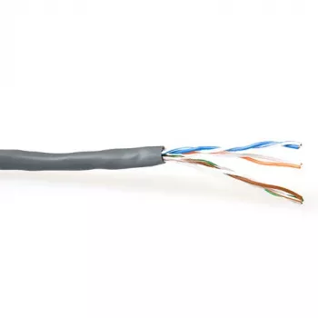 Kaapeli ACT CAT5E U/UTP PVC massiivinen harmaa 500 m