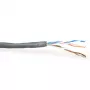 Kaapeli ACT CAT5E U/UTP PVC massiivinen harmaa 500 m