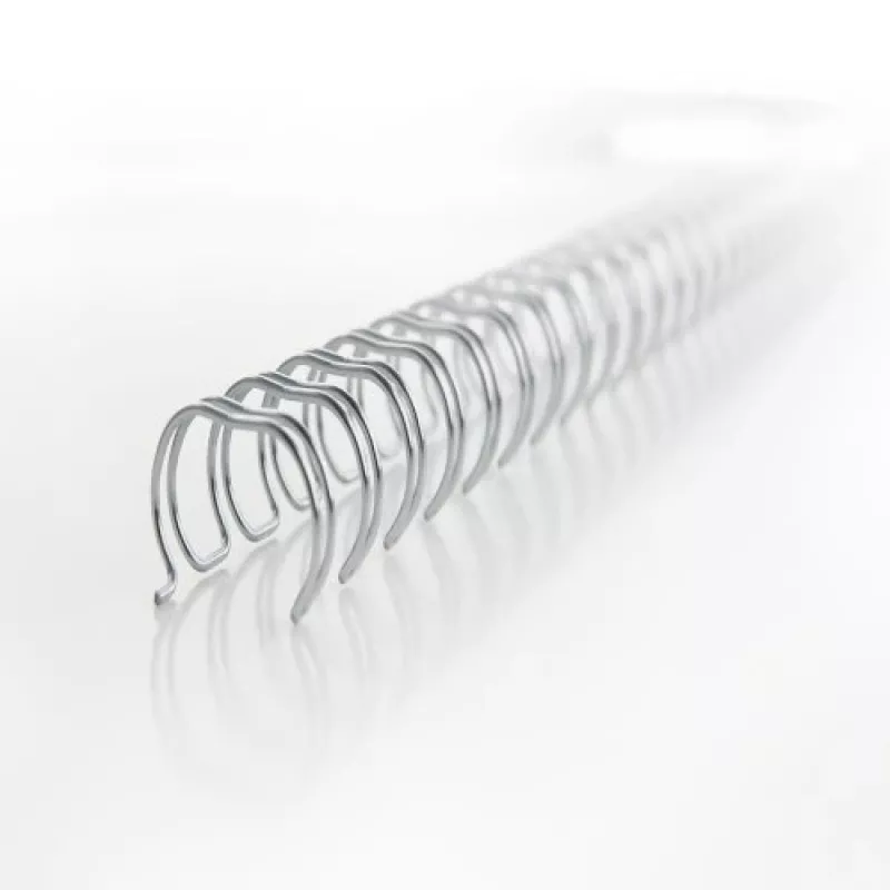 GBC WireBind RG810897 sidontaspiraalit, 12,5 mm, 34 silmukkaa, 3:1-jako, A4, enintään 105 arkkia, hopeanväriset
