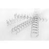 GBC WireBind sidontalangat 5 mm, 34 rengasta, A4, 35 arkkia, hopea, 100 kpl (2101007E)